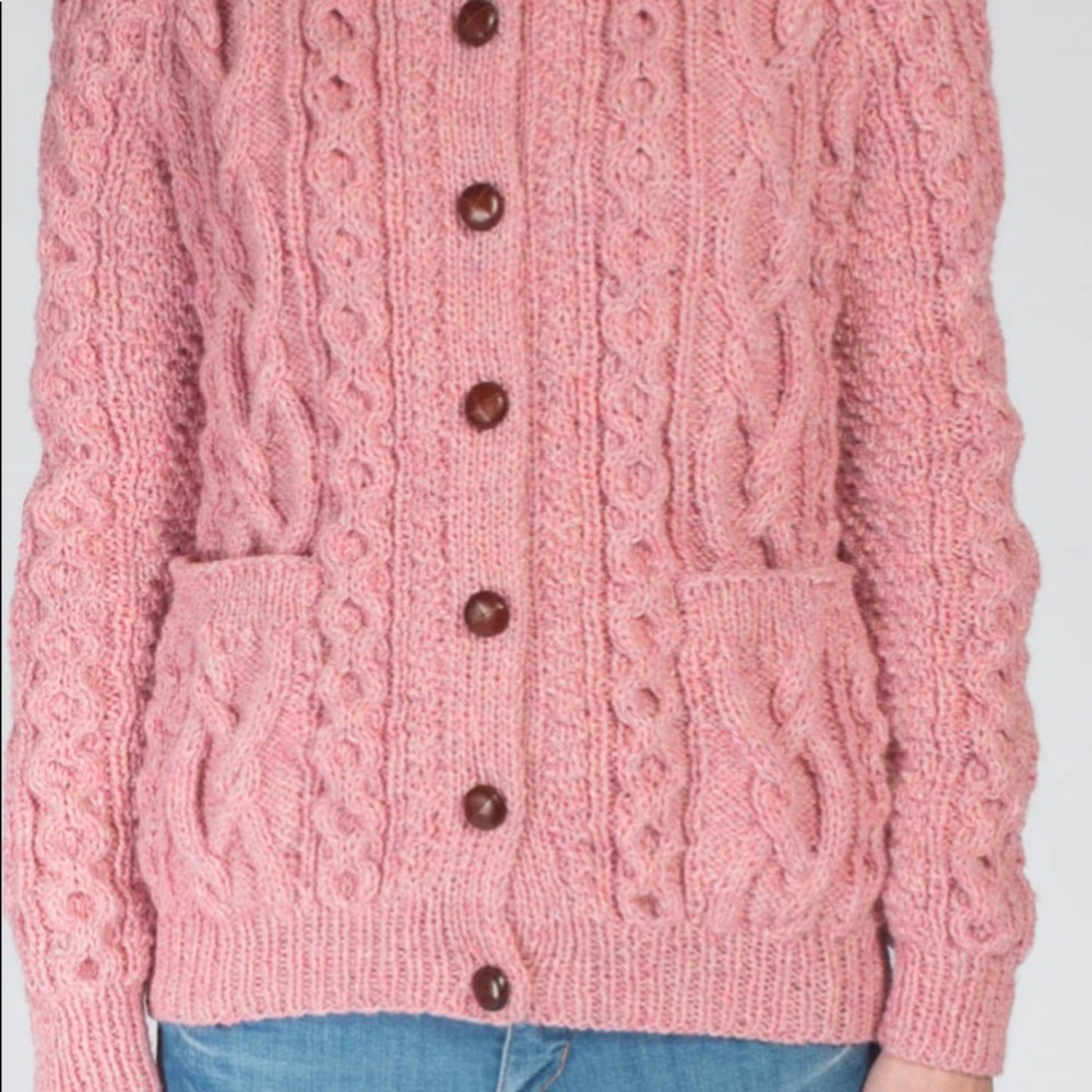 Aran Luxury Hand Knitted Women’s Sweater (NWT) - Picture 2 of 14